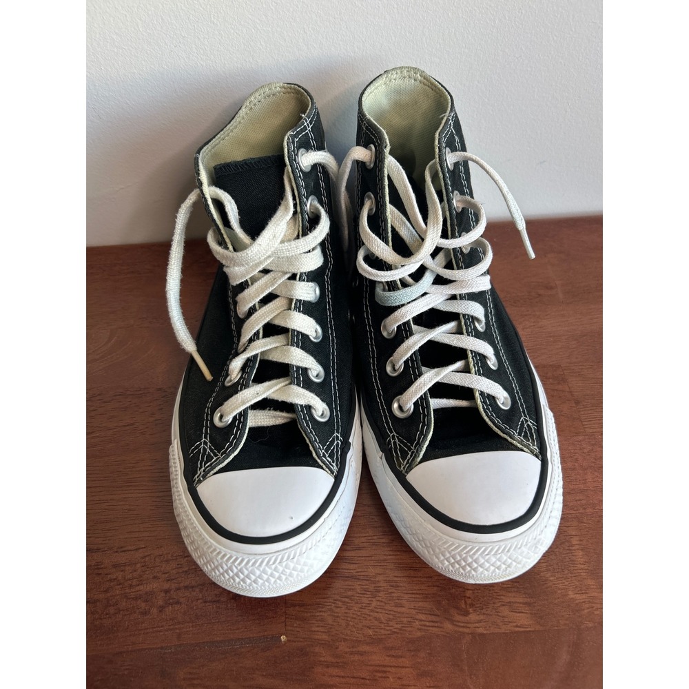 Converse Chuck Taylor Black High Top Sneakers Womens 7.5 Mens 5.5
